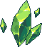 Grüner Splitter