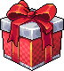 Rotes Geschenk